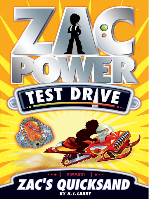 Couverture de Zac Power Test Drive #14